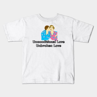 Cute Gay Lover - LGBTQ Unconditional Love ! Kids T-Shirt